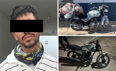 Polic As De Ahome Recuperan Dos Motos Robadas Hay Un Detenido