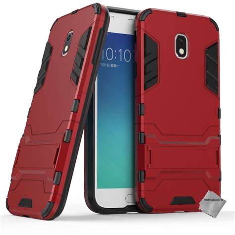 Housse Etui Coque Rigide Anti Choc Pour Samsung Galaxy J3 2017 Film