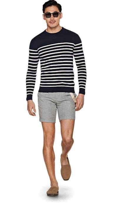 Pin By Orlando L Santiesteban On Men S Fashion Style Navy Crewneck