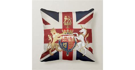 Union Jack Throw Pillow