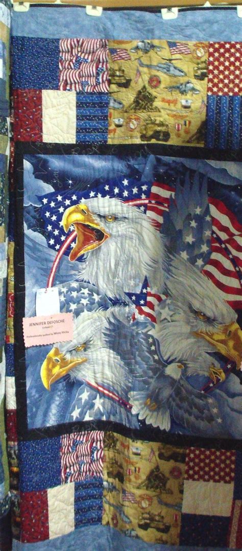 My Husbands Quilt Of Valor Patriotic Quilts Quilt Of Valor