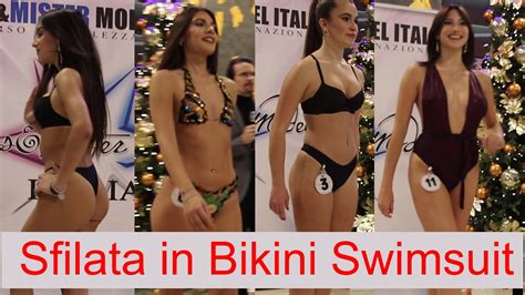 Sfilata In Bikini Swimsuit Semifinale Miss Mister Model Italia Don