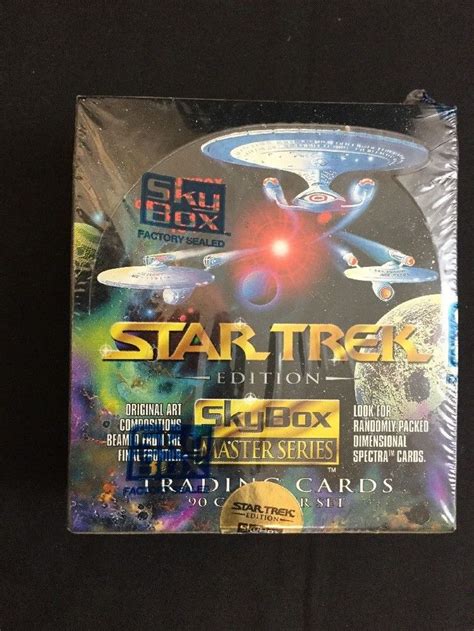 1993 SkyBox Star Trek Master Series 36 Pack Sealed Box Original Art