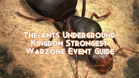 The Ants Underground Kingdom Best Special Ants Tier List December