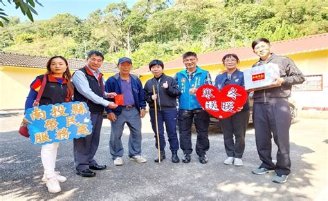 南投縣榮服處攜手軍人社團辦理溫馨關懷活動