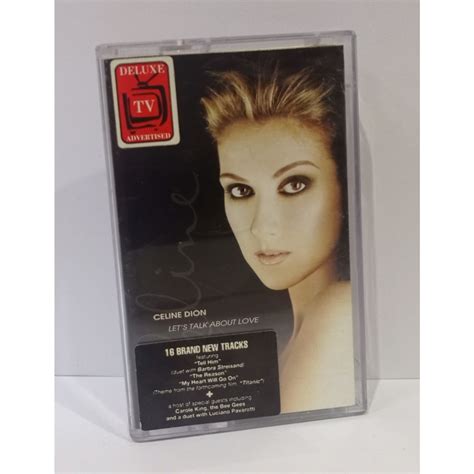 Cassette Celine Dion Let S Talk About Love Shopee Malaysia