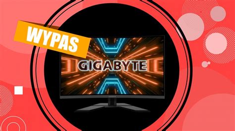 Gamingowy Monitor Gigabyte W Bajecznej Promocji Obok Tej Oferty Trudno