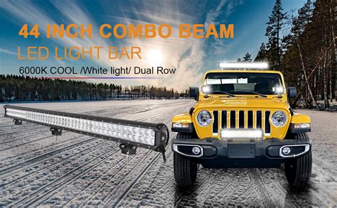 Amazon Willpower 44 Inch 288W Led Light Bar Flood Spot Combo Beam