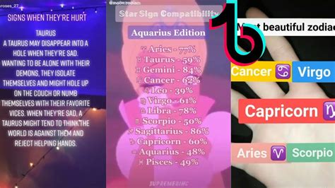 Relatable Zodiac Signs Tiktok Compilation💫♊♋♍♎♐♒♏😊♓♉♈ Youtube