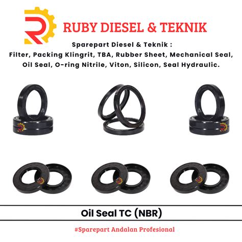 Jual Oil Seal Tc Nbr Nbr Tc X X Nbr Taiwan Shopee