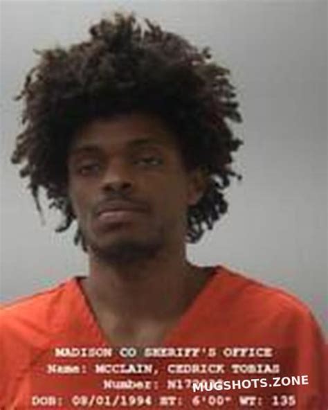 Cedrick Tobias Mcclain Madison County Mugshots Zone