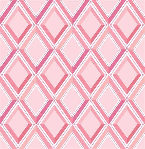 Pink Diamond Pattern Background