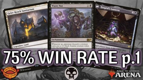 Mono Black Discard Win Rate Part Mtg Arena Explorer Bo