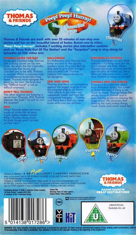 Peep Peep Hurray Three Cheers For Thomas Thomas The Tank Engine Wikia Wikia