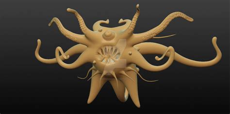 Alien Octopus By Creepcrawler On Deviantart