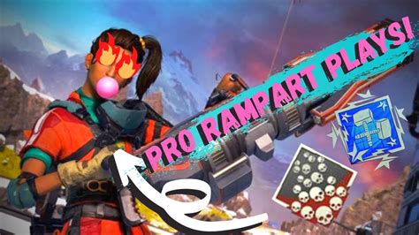 Insane Squad Wipe Montage Apex Legends Pro Rampart Gameplay YouTube