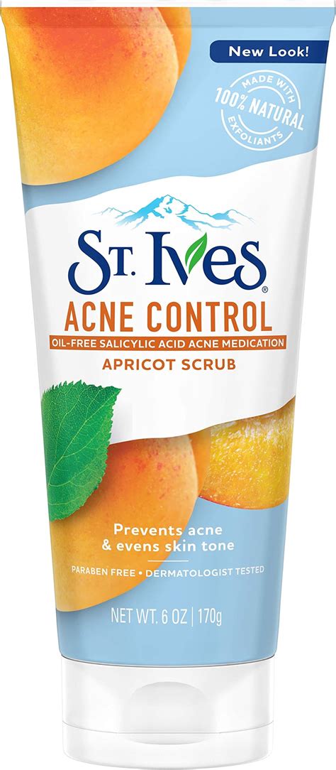 Amazon St Ives Acne Control Face Scrub Apricot 6 Oz Pack Of 6