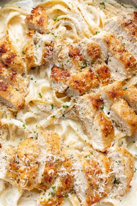 Chicken Fettuccine Alfredo • Salt And Lavender