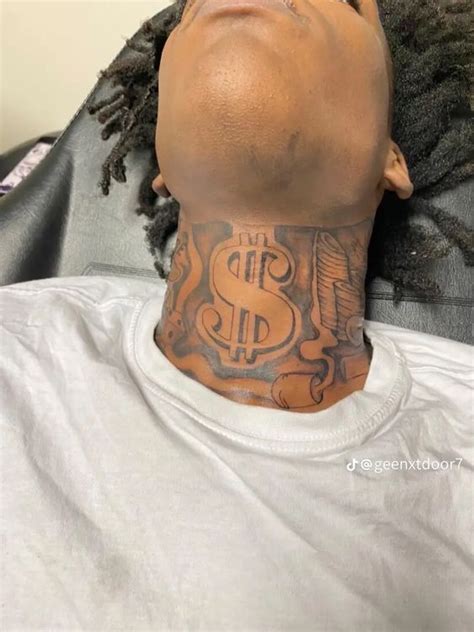 Hood Neck Tattoos Bold And Edgy Ink On The Neck