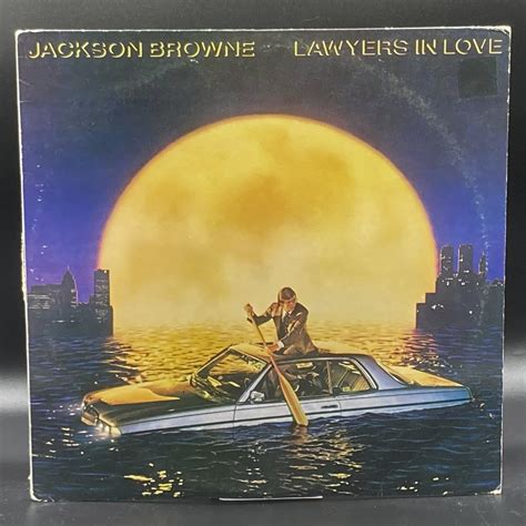 Jackson Browne Lawyers In Love 12 Vinyl Record — Ominous Synths Records