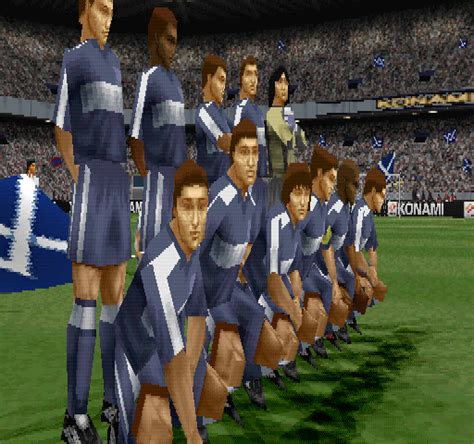 Screenshot Of Pro Evolution Soccer Playstation 2001 Mobygames