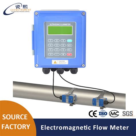 Shanghai Gn Clamp Type Ultrasonic Flowmeter Wall Mounted Ultrasonic