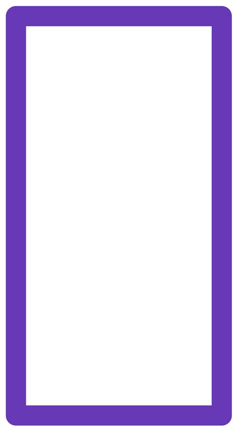 Bold Blank Border Or Frame 23419988 Png