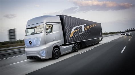 Meet Mercedes Benz S Futuristic Autonomous Truck Concept Video