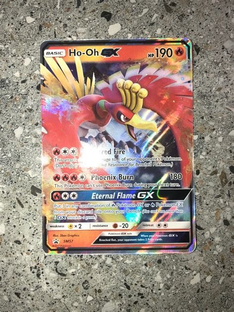 Pokemon Tcg Cards Ho Oh Gx Sm Black Star Promo Holo Nm Ebay