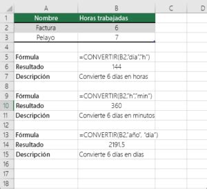 Convertir horas a números en Excel Recursos Excel