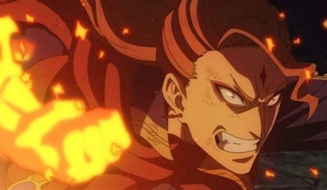 Fuegoleon Vermillion 🔥 Black Clover ♣️ Black Clover Anime Anime