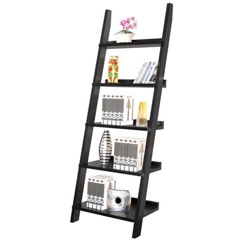 Ladder Shelf In Black Nebraska Furniture Mart Ladder Bookcase