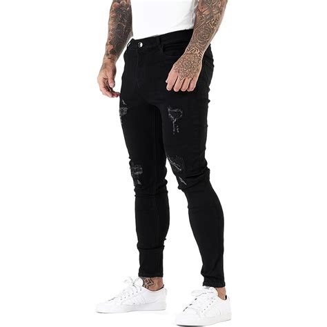 8 Mo Finance GINGTTO Skinny Jeans For Men Stretch Slim Fit Ripped