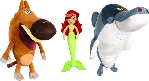 Zig And Sharko Collectible Plush Dolls Bundle From Zig And Sharko Show