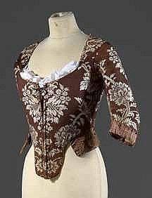 Sold At Auction Corps Baleines Poque Louis Xv En Damas Th