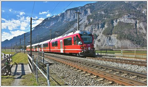 S Mit Allegra Zwischen Chur West Und Felsberg Bahnbilder De