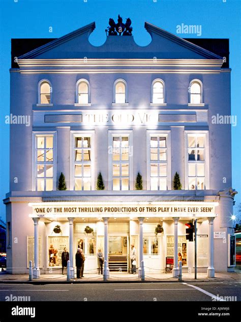 The Old Vic Theatre In London Stock Photo Alamy
