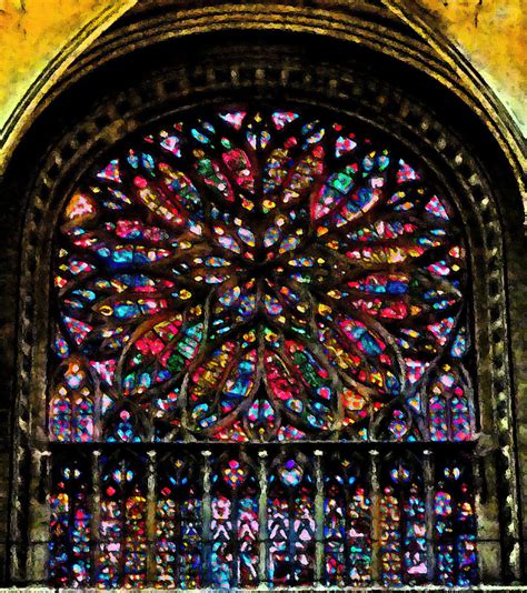 Living the life in Saint-Aignan: Stained glass in the cathedral at Amiens