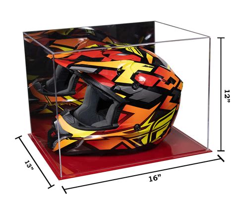 Acrylic Motorcycle Helmet Display Case Helmet Display Case - Mirror (A – Better Display Cases