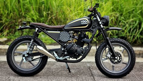 Resurrected A Yamaha Sz16 Scrambler Webike Philippines News