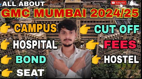 Gmc Mumbai Mbbs Campus Fees Cut Off Seat Matrix Hospital