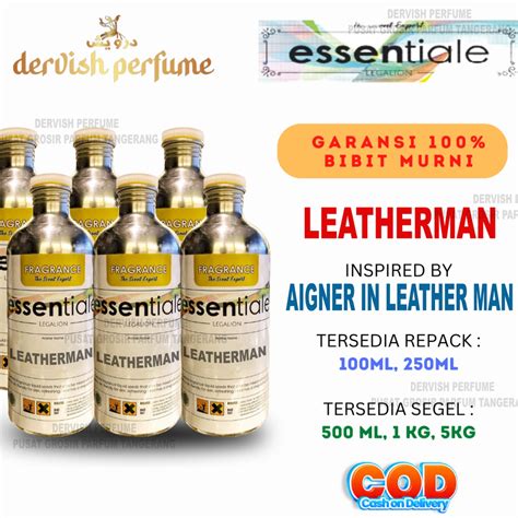 Jual Essentiale Leather Searah Aigner In Leather Man Bibit Parfum