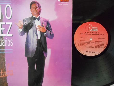 Lp Vinilo Dario Gomez Los Legendarios Ahi Estaba Colom 1993 Envío gratis