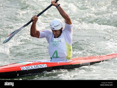 Daniele Molmenti From Italy Seen During The Olympic Kayak Slalom Final