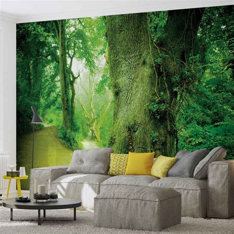 Unduh Wall Murals With Forest Gambar Populer Terbaik Posts Id