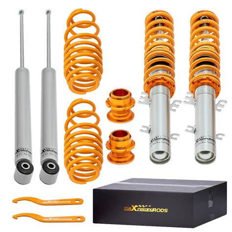 Maxpeedingrods Adjustable Coilover Kit For Vw Jetta Mk