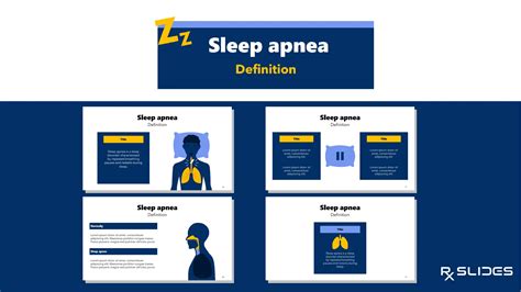 Sleep Apnea Powerpoint Template Rxslides The Largest Online Store