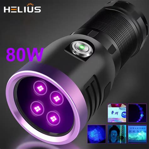 Core Led W Powerful Uv Light Nm Detection Purple Light