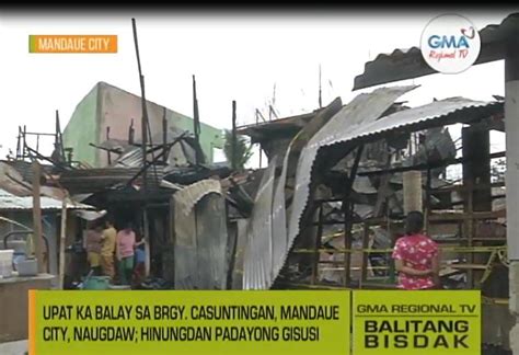 Balitang Bisdak Sunog Nisugat Sa Pasko Sa Casuntingan Mandaue City