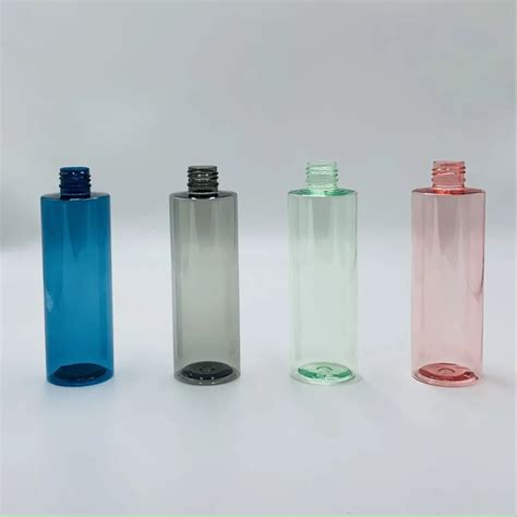 Flat Shoulder Glossy Color Coated Glass Dropper Bottle For Cosmetics